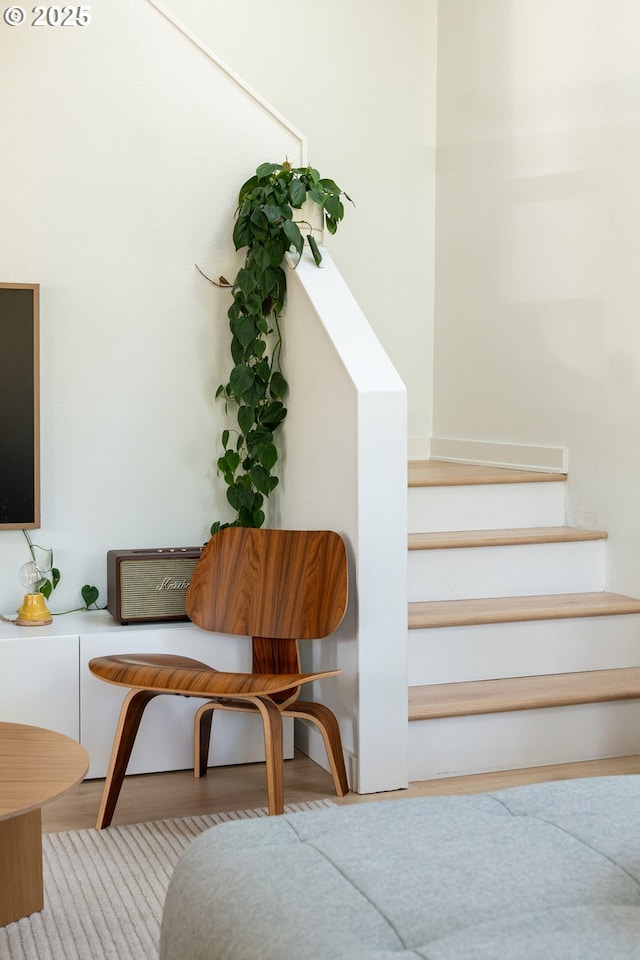 view of staircase