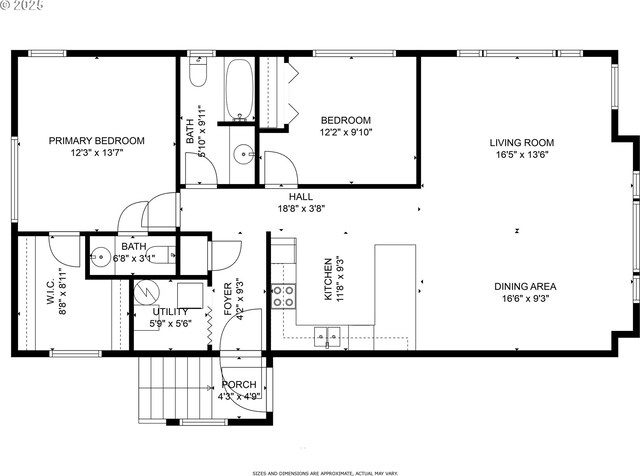 107 Sunset Blvd, Cannon Beach, OR 97110 - home floor plan