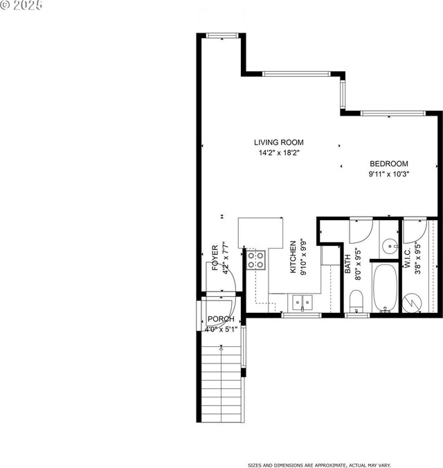 107 Sunset Blvd, Cannon Beach, OR 97110 - floor plan / room layout