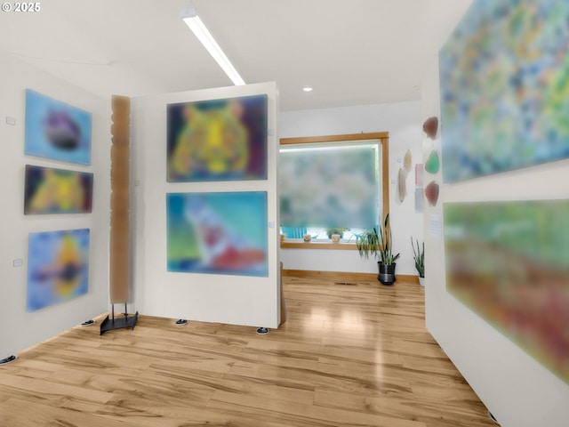 107 Sunset Blvd, Cannon Beach, OR 97110 - interior space with wood finished floors and recessed lighting