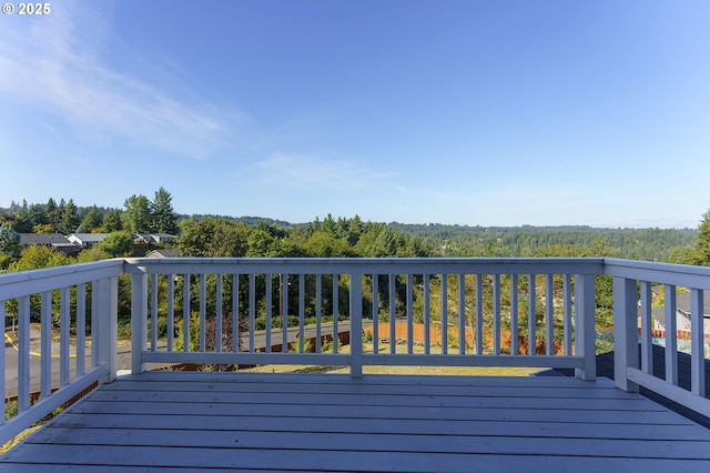 381 SE Regan Hill Loop, Estacada, OR 97023 - view of wooden deck