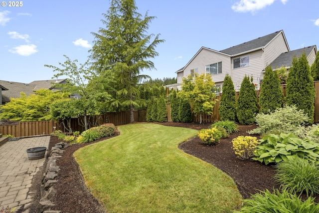 16205 SW Blackbird Dr, Beaverton, OR 97007 - view of yard with a patio area