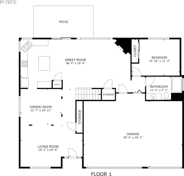 16205 SW Blackbird Dr, Beaverton, OR 97007 - floor plan / room layout