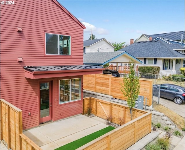 exterior space with a patio area