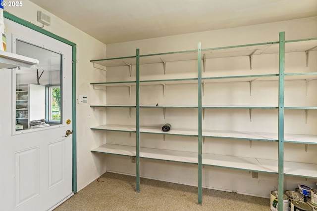 view of storage