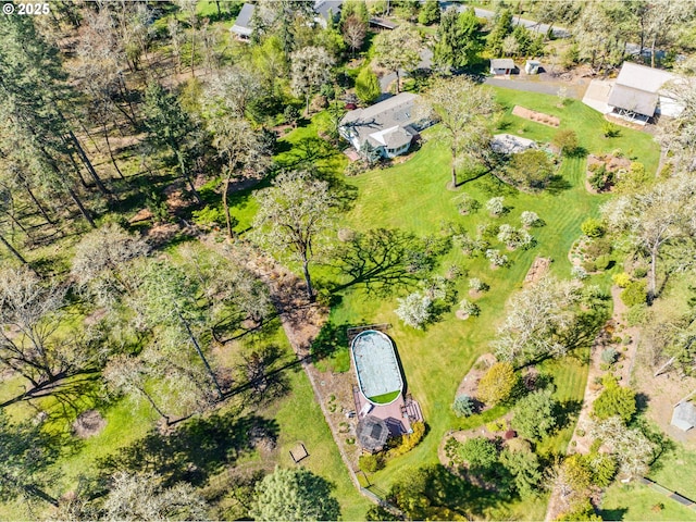 drone / aerial view
