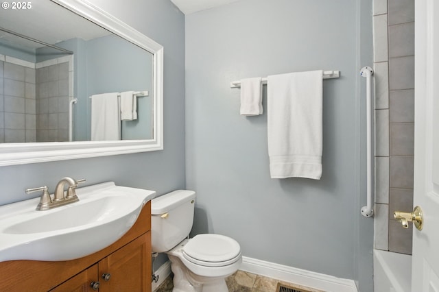 14996 SE Caruthers Ct, Portland, OR 97233 - bathroom with vanity and washtub / shower combination