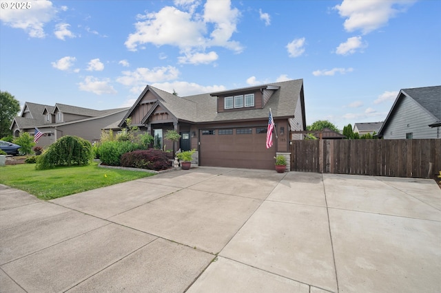 185 Lynx Ave, Aumsville, OR 97325 - craftsman-style house with a shingled roof, concrete driveway, and a garage