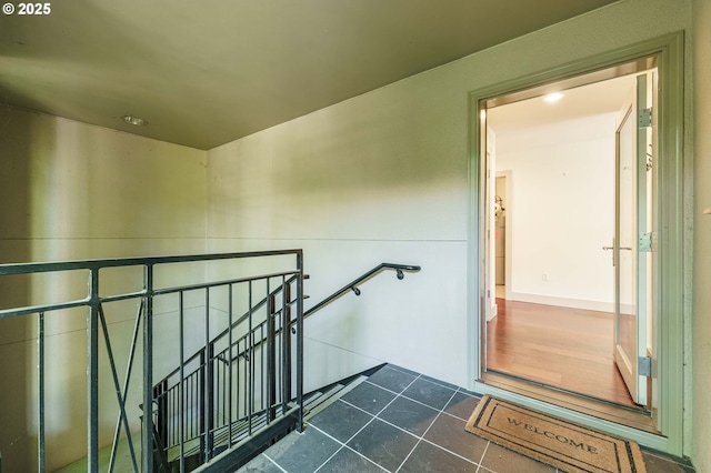 1951 NW Hoyt St, Portland, OR 97209 - stairs with tile patterned floors