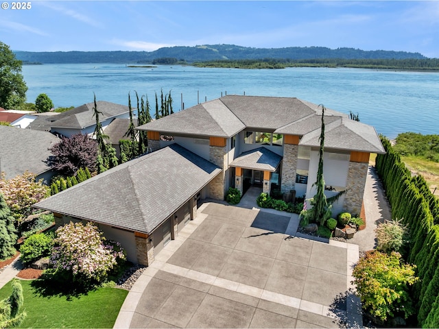 794 S A St, Washougal, WA 98671 - view from above of property featuring a large body of water