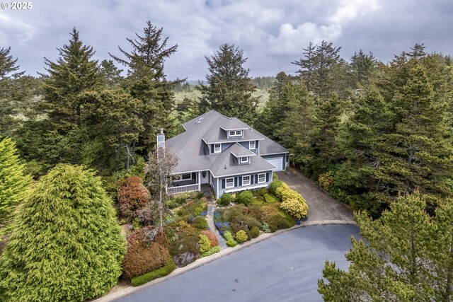 110 SW 61st St, South Beach, OR 97366 - view of subject property with a forest