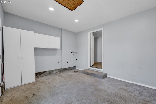 5430 E St, Springfield, OR 97478 - empty room with carpet floors and recessed lighting