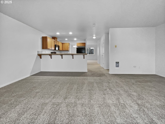 1806 NE 89th Cir, Vancouver, WA 98665 - unfurnished living room featuring recessed lighting, light colored carpet, and baseboards