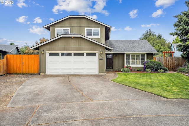 1722 Sequoia Ct, Forest Grove, OR 97116 - traditional home with driveway, roof with shingles, and a gate