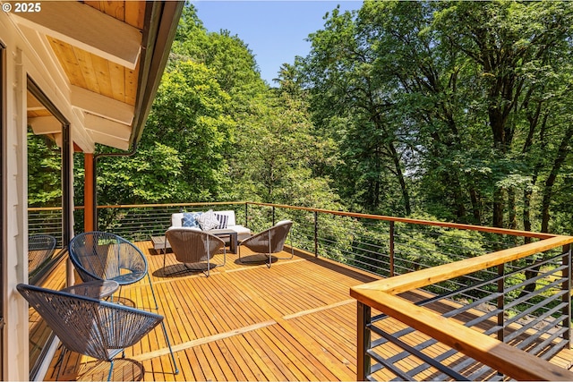 610 Atwater Rd, Lake Oswego, OR 97034 - deck featuring an outdoor hangout area