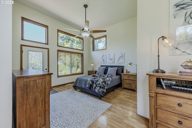 38201 Queens Rd, Marcola, OR 97454 - bedroom with light wood-type flooring