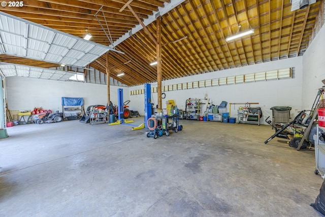 38201 Queens Rd, Marcola, OR 97454 - view of garage