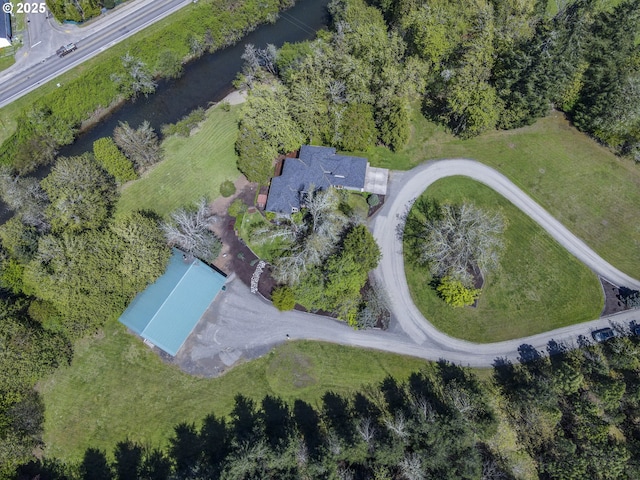 38201 Queens Rd, Marcola, OR 97454 - aerial view