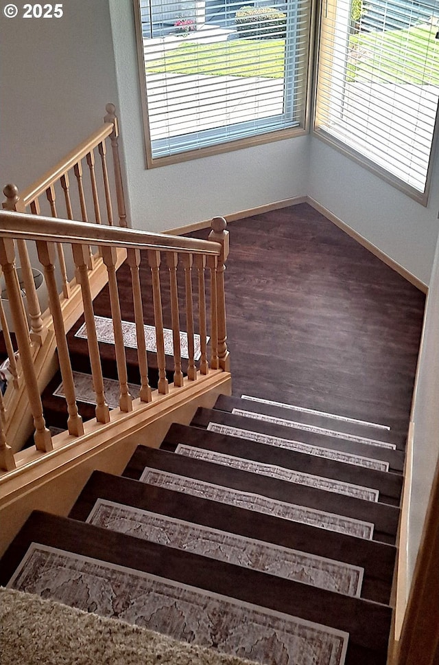 3300 NE 164th St Unit S-1, Ridgefield, WA 98642 - staircase with wood finished floors and baseboards
