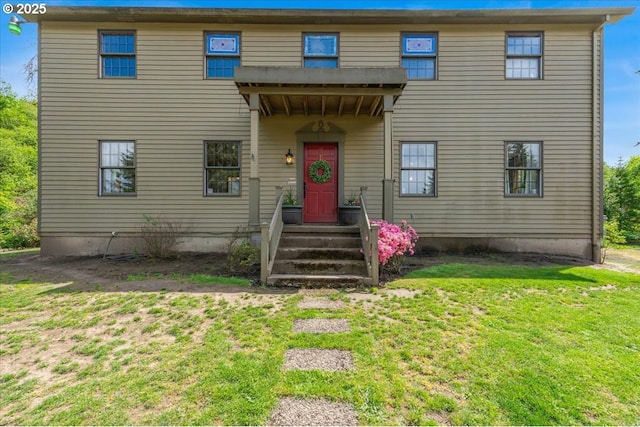 26127 NW Williams Canyon Rd, Gaston, OR 97119 - view of front facade featuring a front lawn