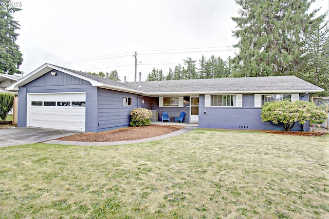 21408 SE Main St, Gresham, OR 97030 - single story home with brick siding, an attached garage, driveway, and a front yard