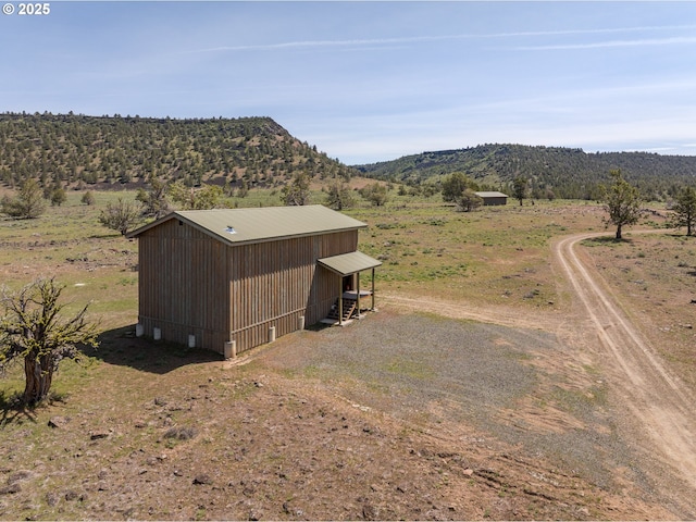 10771 E Langell Valley Rd, Bonanza, OR 97623 - overview of rural landscape with mountains