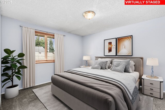 5304 NE 84th Loop Unit 16, Vancouver, WA 98662 - unfurnished bedroom featuring carpet floors, a textured ceiling, and a closet