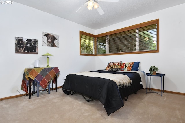13275 NE Thompson Ct, Portland, OR 97230 - bedroom featuring carpet floors and ceiling fan