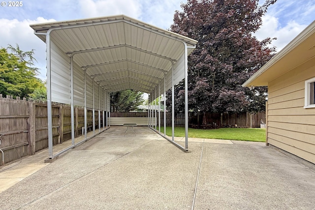 13275 NE Thompson Ct, Portland, OR 97230 - view of vehicle parking featuring a carport