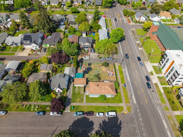 2104 N Rosa Parks Way, Portland, OR 97217 - aerial view of property and surrounding area featuring nearby suburban area