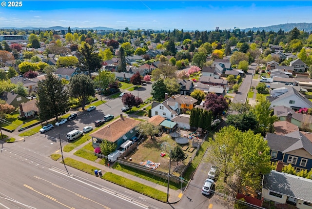 2104 N Rosa Parks Way, Portland, OR 97217 - aerial view of residential area with mountains