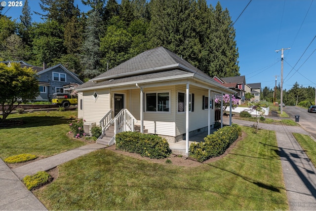 420 Bryant St, Clatskanie, OR 97016 - bungalow-style home featuring a front yard