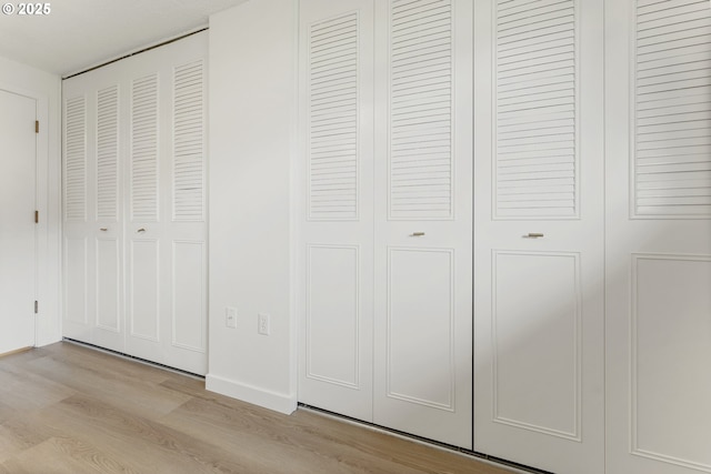 interior space featuring hardwood / wood-style floors