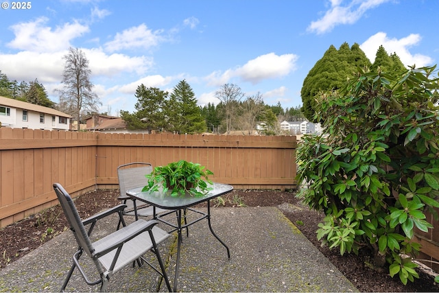 view of patio / terrace