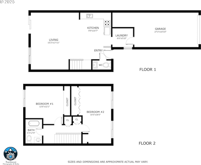 1308 Quaker St, Eugene, OR 97402 - view of property floor plan