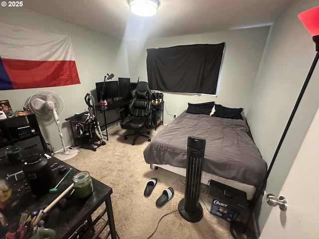 bedroom featuring carpet floors