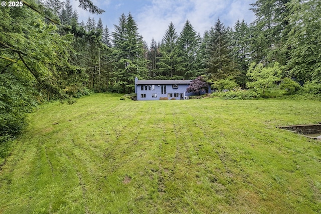 21445 NE Ornduff Rd, Hillsboro, OR 97123 - view of grassy yard featuring a forest view