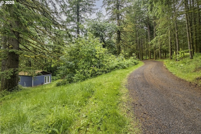 21445 NE Ornduff Rd, Hillsboro, OR 97123 - view of street with a wooded view