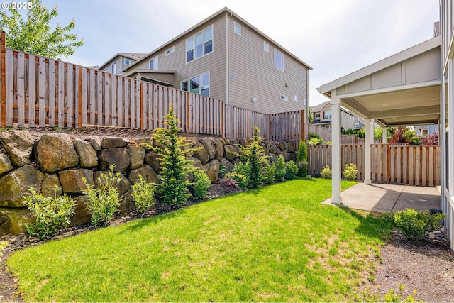 16706 NW Crossvine St, Portland, OR 97229 - view of yard featuring a patio area