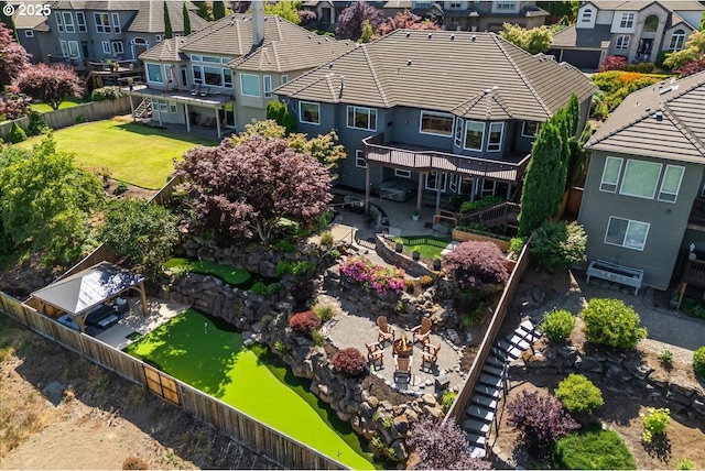 23680 SW Robson Ter, Sherwood, OR 97140 - aerial perspective of suburban area