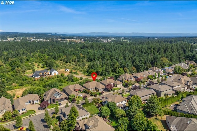 23680 SW Robson Ter, Sherwood, OR 97140 - aerial perspective of suburban area with a heavily wooded area