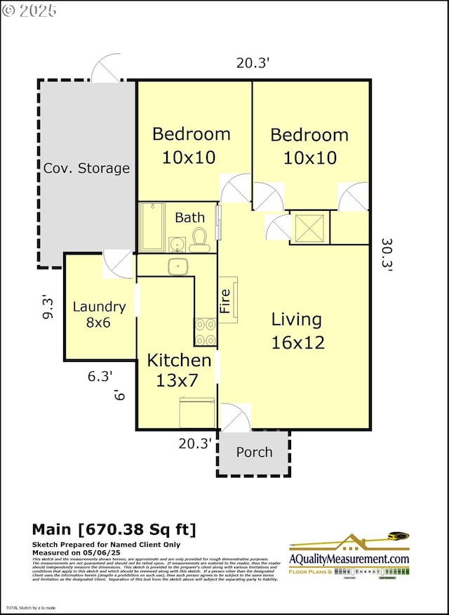 5851 NE 12th Ave, Portland, OR 97211 - home floor plan
