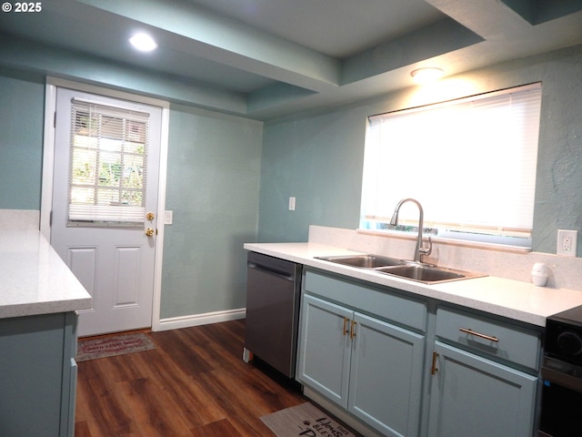 1582 N Ivy St, Coquille, OR 97423 - unfurnished bedroom with wood finished floors, a closet, and baseboards