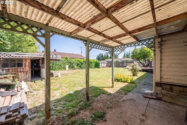 470 W 4th St, Coquille, OR 97423 - view of yard
