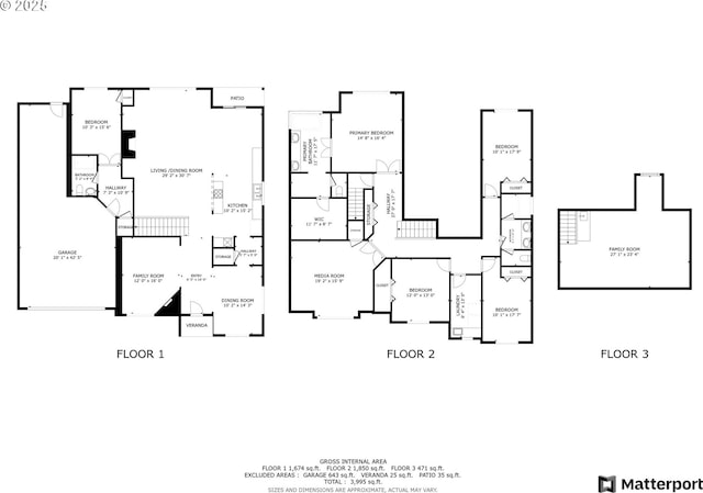 5392 NW 133rd Ave, Portland, OR 97229 - view of home floor plan