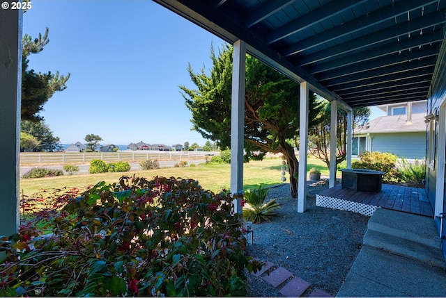 15263 Oceanview Dr, Brookings, OR 97415 - view of yard