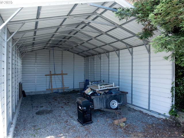 15263 Oceanview Dr, Brookings, OR 97415 - view of vehicle parking with a carport