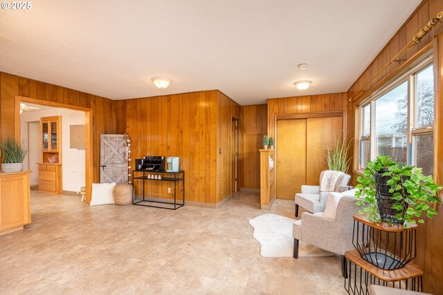 4160 Willhi St, Eugene, OR 97402 - sitting room featuring wood walls