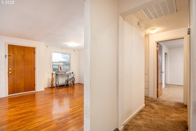 4160 Willhi St, Eugene, OR 97402 - hallway with hardwood / wood-style flooring