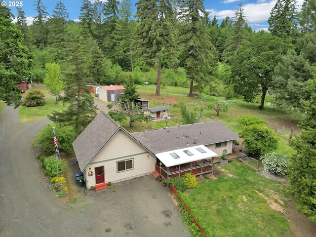 86680 Territorial Hwy, Veneta, OR 97487 - view of subject property featuring a forest
